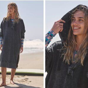 Free People FP Movement Spur Of The Moment Solid Hoodie L